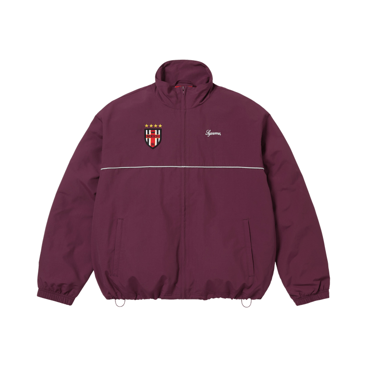 Supreme Cross Track Jacket "Plum"