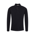 Moncler Long-Sleeve Polo "Blue"