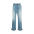 Nahmias Split Seam Straight Leg Jean "Light Indigo Wash Denim"