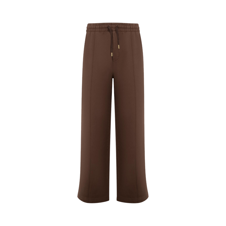 Casablanca Embroidered Pintuck Jogger "Code De Civilisation"