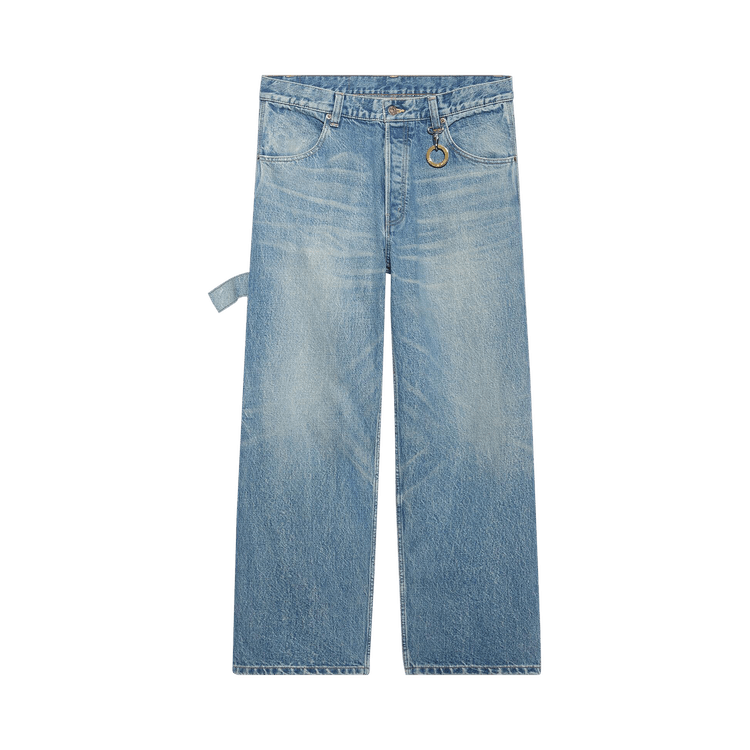 CELINE Wide Leg Jeans "Clear Waterfall"