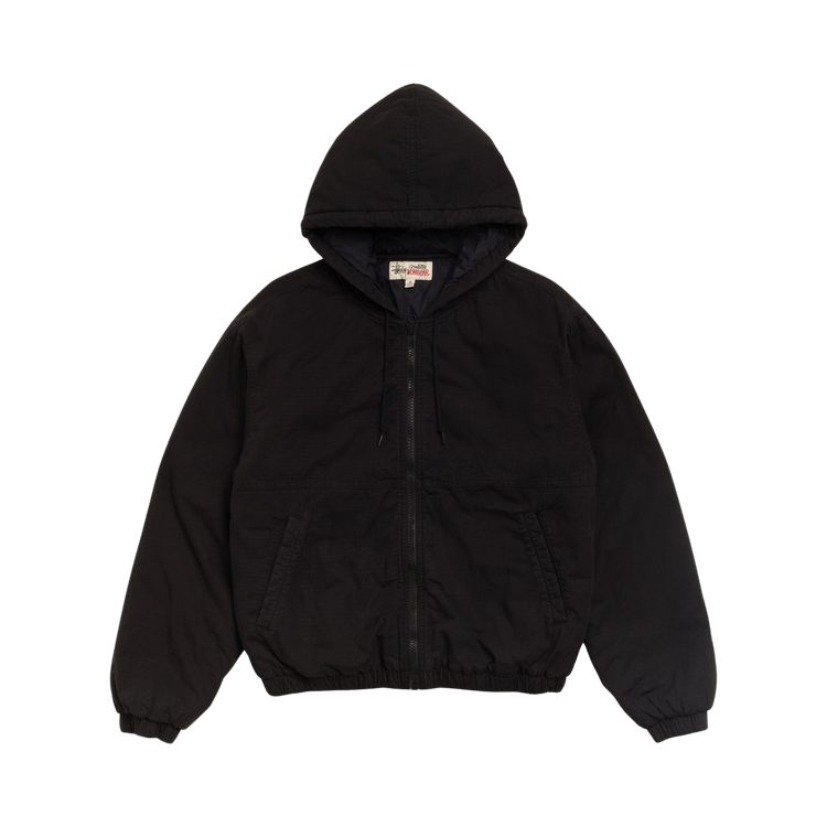 Stussy Ripstop Work Jacket "Black"