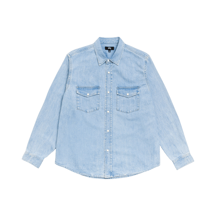 Stussy Denim Western Shirt "Light Denim"
