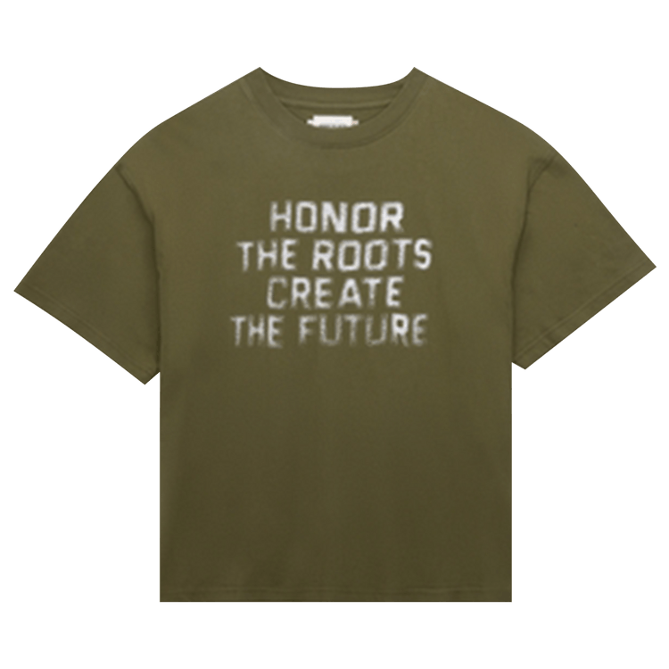 Honor The Gift Honor The Roots Tee "Olive"