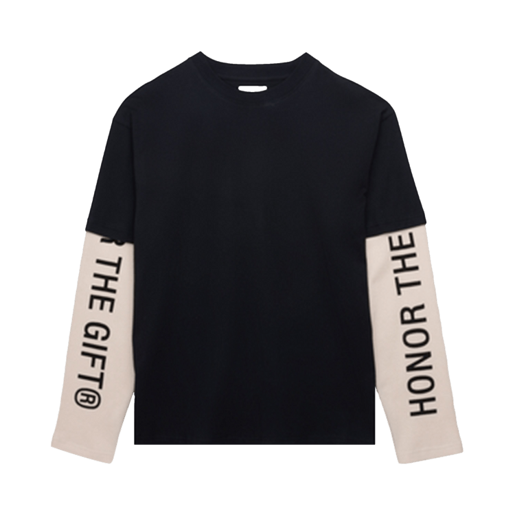 Honor The Gift Honor Double Sleeve Tee "Black"