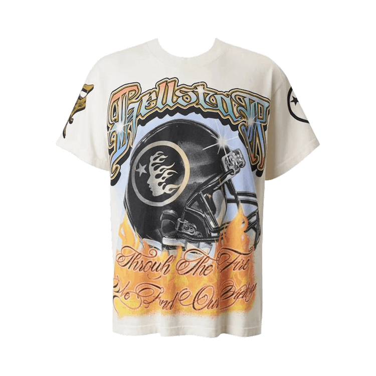 Hellstar Helmet Tee "White"