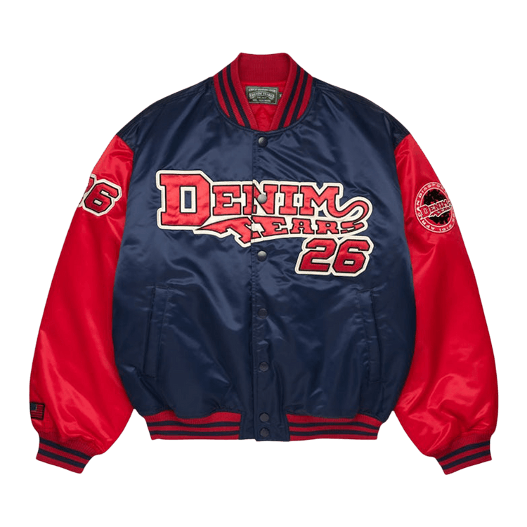 Denim Tears Varsity Jacket "Navy"