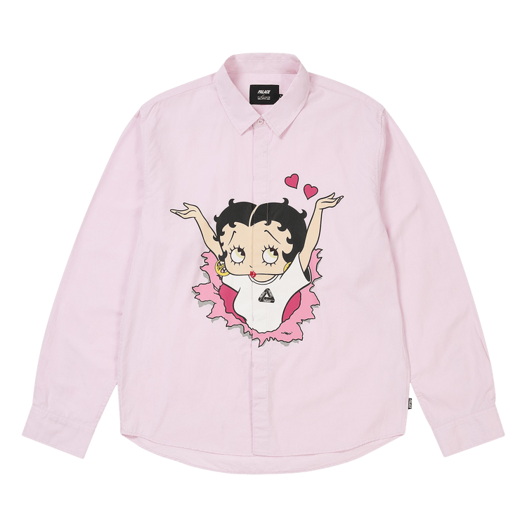 Palace Betty Boop Shirt "Chill Pink"