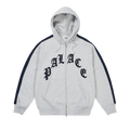 Palace Legacy Zip Hood "Grey Marl"