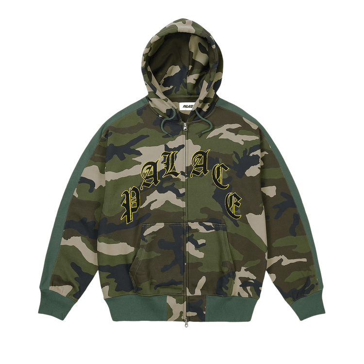 Palace Legacy Zip Hood "Woodland Camo"