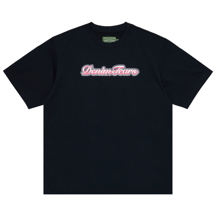 Denim Tears Hollis Font Tee "Black"