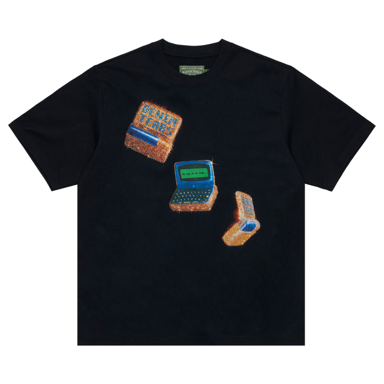 Denim Tears Two-Way Pager Tee "Black"