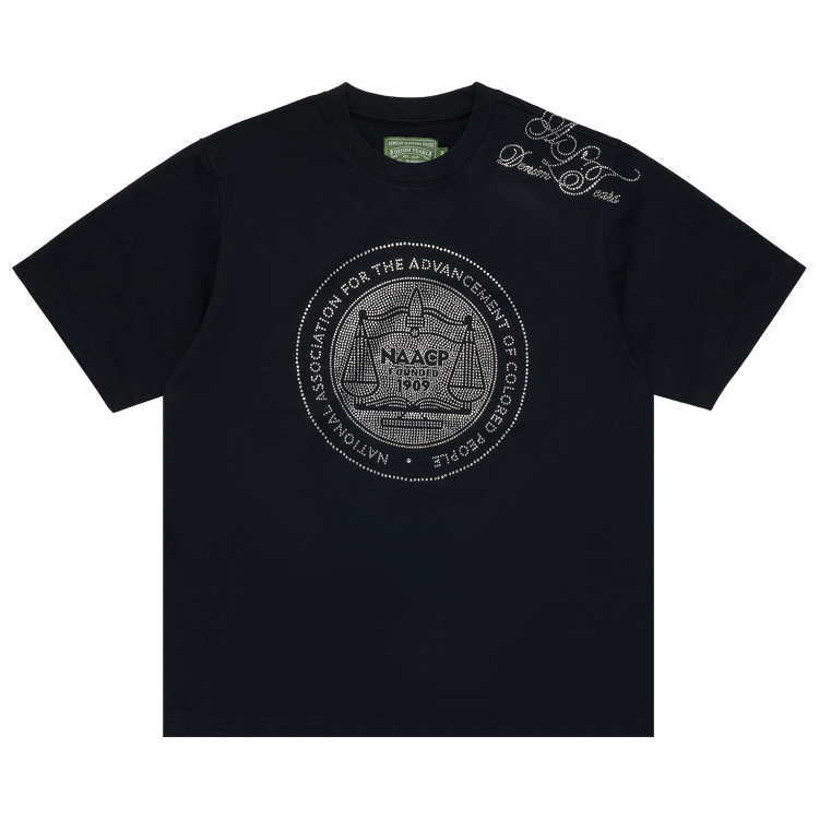 Denim Tears Naacp André Leon Talley Rhinestone Tee "Black"
