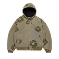 Denim Tears Cotton Wreath Flocked Zip Jacket "Green"