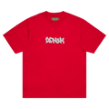 Denim Tears Handstyle Tee Red "Pink"