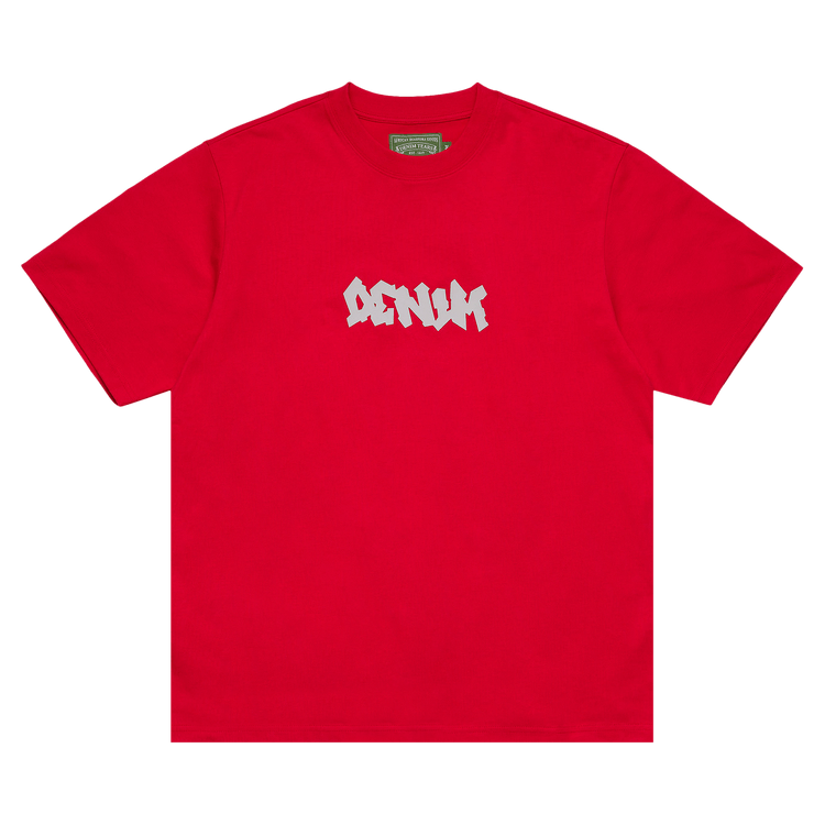 Denim Tears Handstyle Tee Red "Pink"