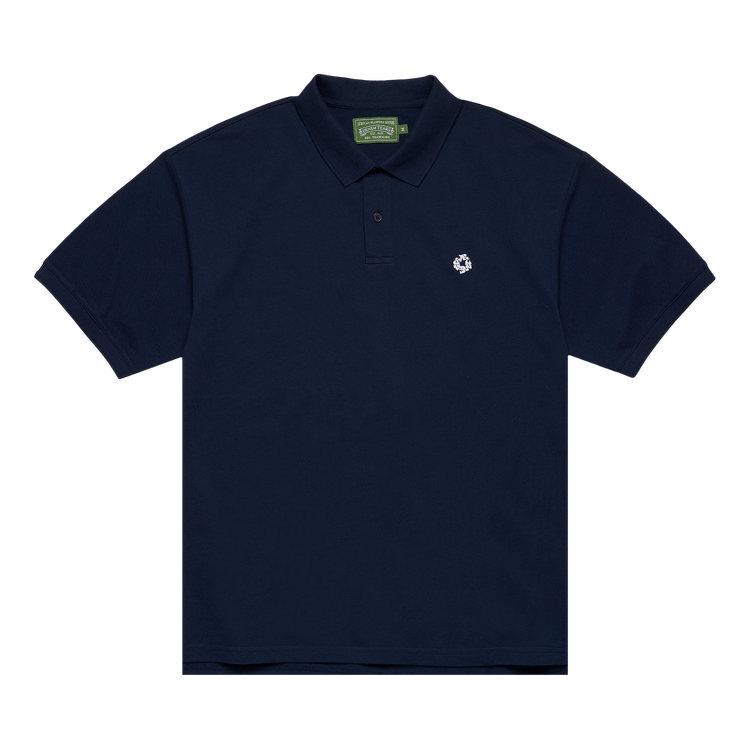 Denim Tears Wreath Polo "Navy"