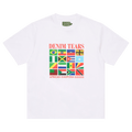 Denim Tears Diaspora Flags Tee "White"
