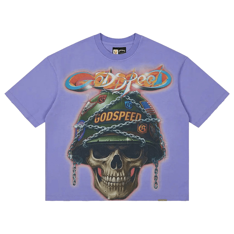 Godspeed Badges Of Honor Tee "Lavender"