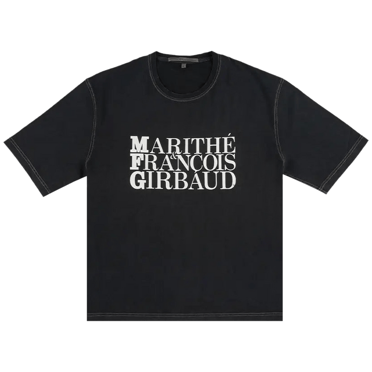 Marithé + François Girbaud T22 Ozone Tee "Black/White"