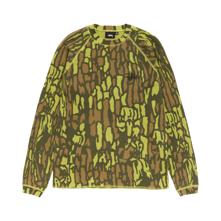 Stussy Basic Stüssy Thermal "Tree Bark Camo"