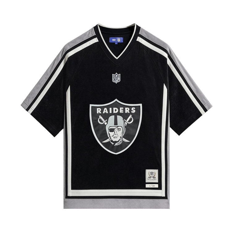 Kith x The NFL For The Oakland Raiders Leon Shirt "Black"