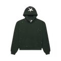 Sp5der Heavy Web Hoodie "Dark Green"