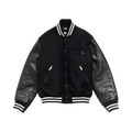 Stussy Junya Varsity Jacket "Black"