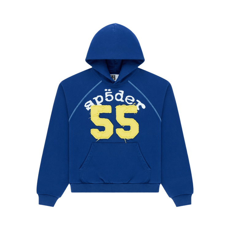 Sp5der 55 University Hoodie "Navy Blue"