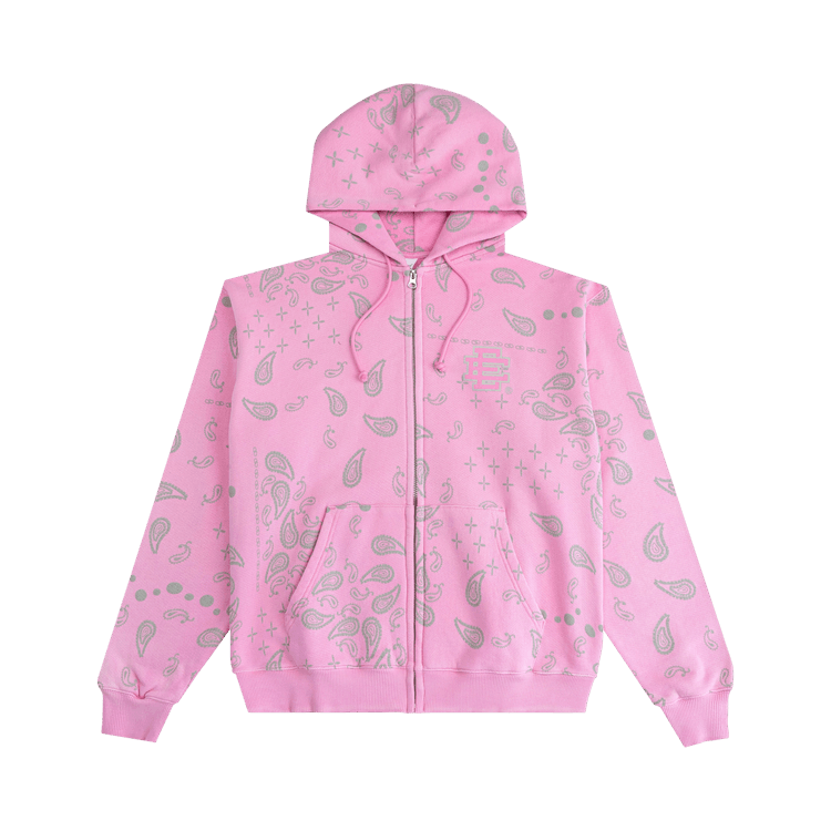 Eric Emanuel EE Paisley Zip-Up "Pink"