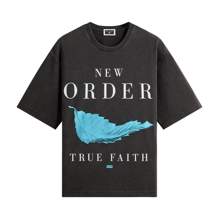 Kith Records For New Order True Faith Vintage Alex Tee "Black"