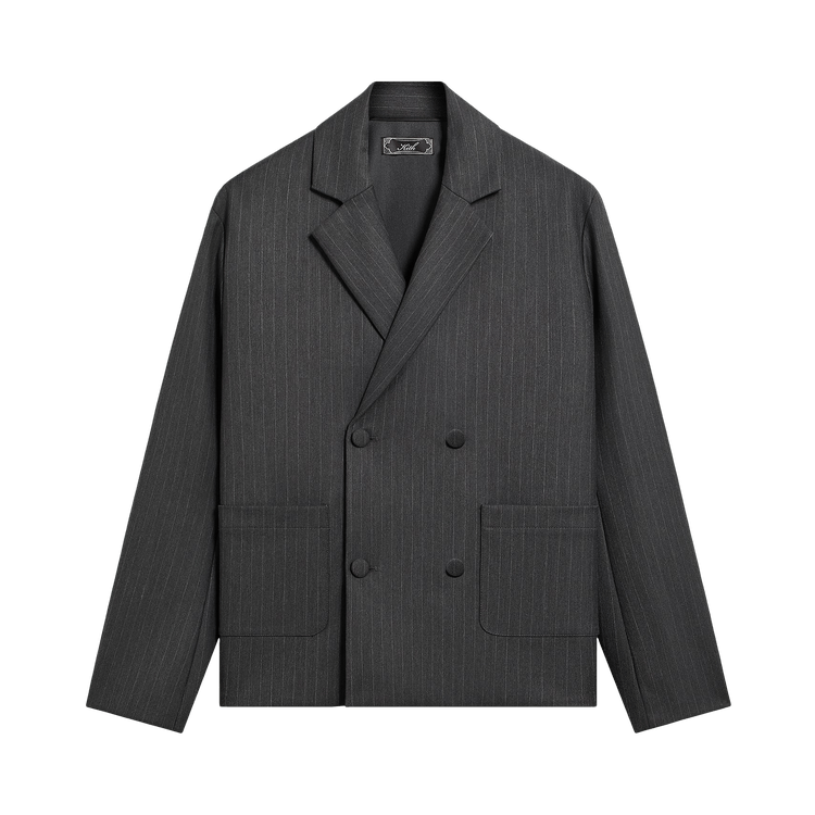 Kith Double Weave Raya Blazer "Dark Heather Grey"