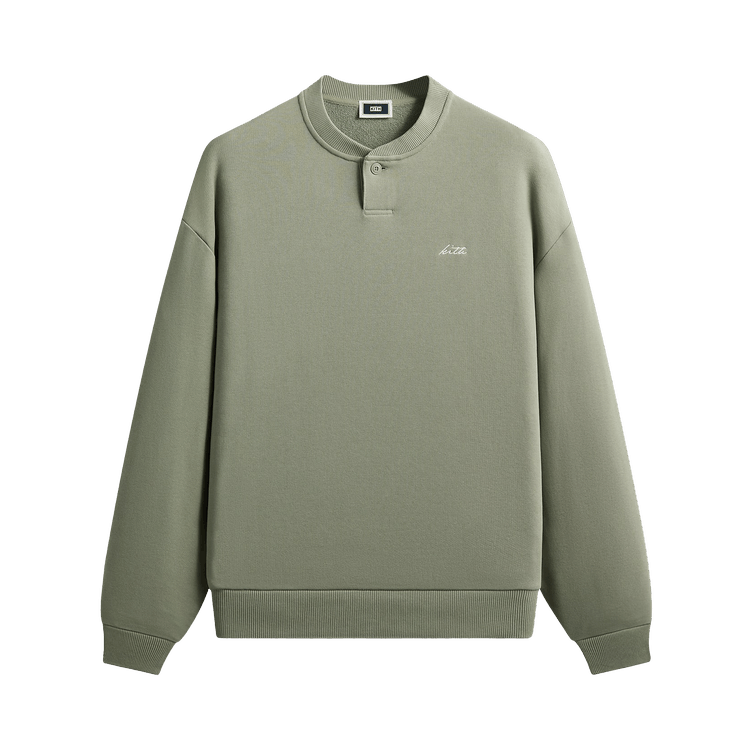 Kith Heavy Loop Henley Nelson Pullover "Haze"
