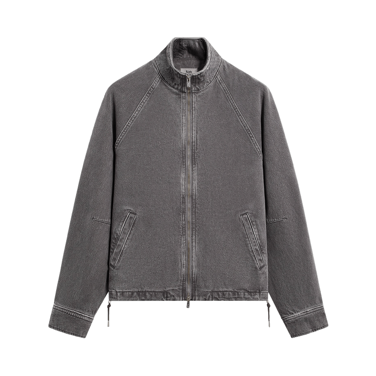 Kith Herringbone Denim Efron Track Jacket "Mineral"
