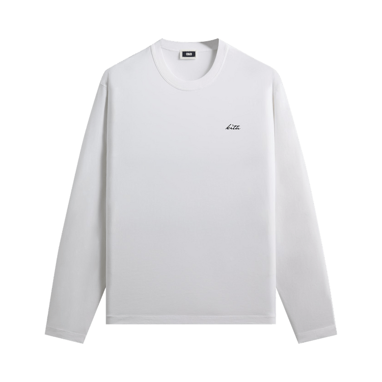 Kith Long Sleeve Alex Boxy Tee "White"