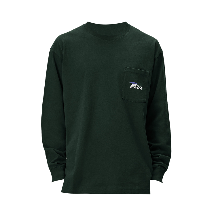 Kith Winter Tailbird Long Sleeve Pocket Tee "Stadium"