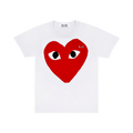 Comme des Garçons PLAY Red T-Shirt "White"
