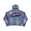 Hellstar Greatest Hits Future Flame Hoodie "Grey"