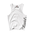 Vale Forever Cursive Tank Top 2 Pack "White"