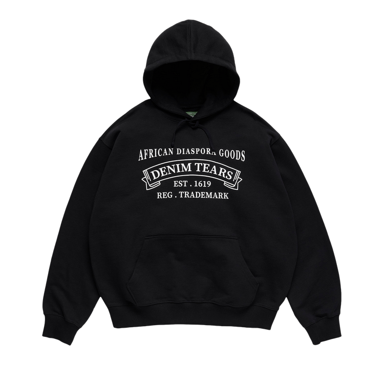 Denim Tears Adg Stamp Hoodie "Black"
