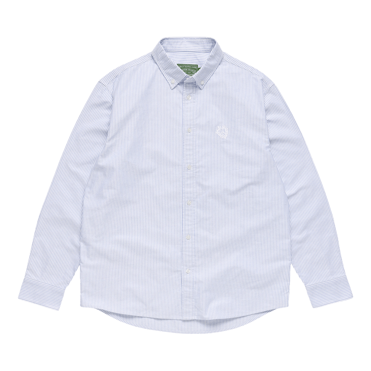 Denim Tears Peace Wreath Oxford Shirt "Blue"