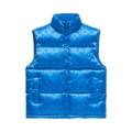 Denim Tears Jacquard Monogram Cotton Wreath Vest "Blue"
