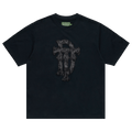 Denim Tears Faux Fur Leopard Tee "Black"