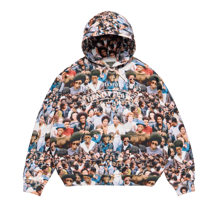 Denim Tears Harlem Festival Adg Stamp Hoodie "Multi"
