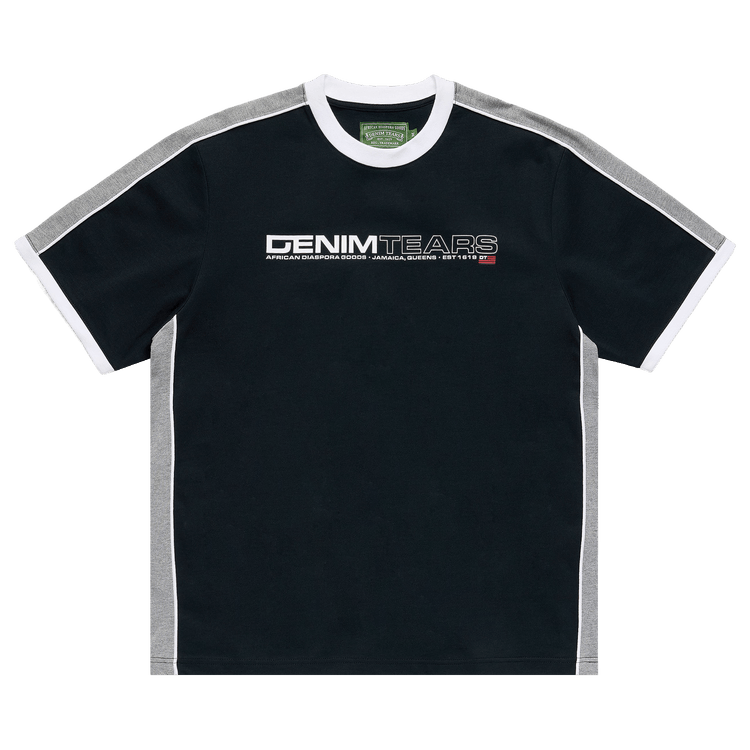 Denim Tears Paneled Tee "Black"
