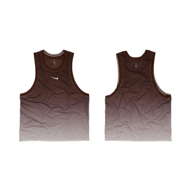 Cactus Jack by Travis Scott x Nikecourt Dri-Fit Slam Cactus Jack Reversible Tank Top "Brown"