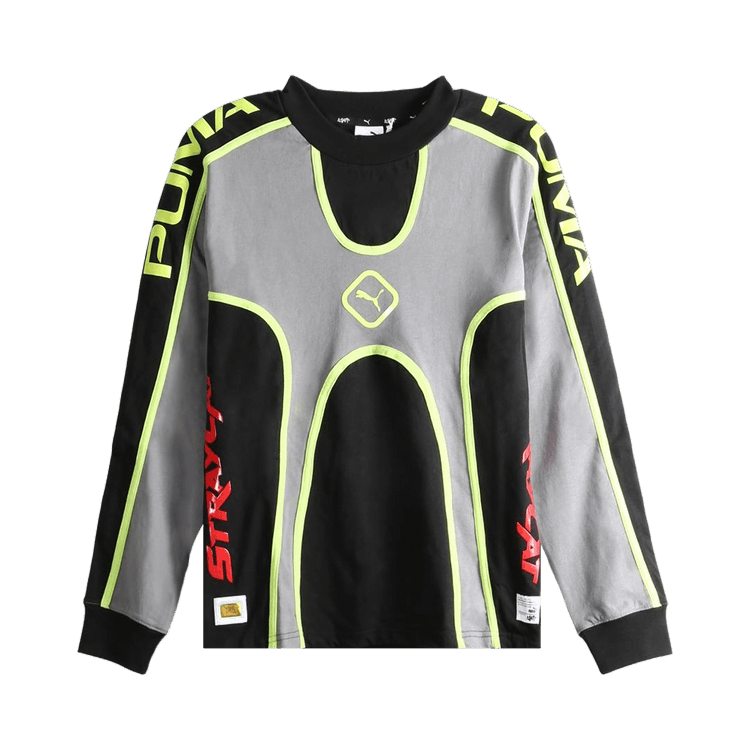 Puma x A$AP Rocky T7 Panel Jersey Tops "Cast Iron"