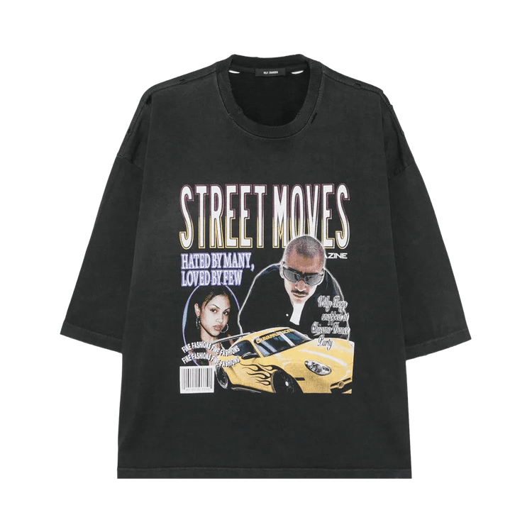 Willy Chavarria Street Moves Buffalo T-Shirts "Black Beauty"