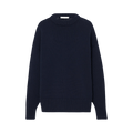 The Row Ophelia Top "Dark Navy"