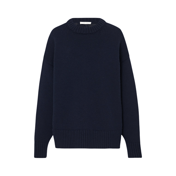The Row Ophelia Top "Dark Navy"